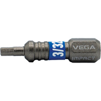 Vega T125H0664A Impactech&reg; Insert Bit, Hex, 3/32", 1/4" Drive