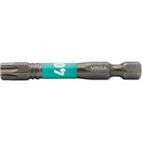Vega T150T40A Embout pour outils &eacute;lectriques Impactech, Torx, Embout T-40, Prise 1/4", Longueur 2"