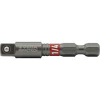 Vega T150ADB14 Impactech&reg; Impact Socket Adapter, 1/4" Drive Size, 1/4" Male Size, 2" L