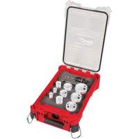 Milwaukee 49-22-4702 QUIK LOK HOLE DOZER Bi-Metal Kit with PACKOUT Compact Organizer, 12 Pieces