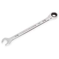 Gearwrench 86944 Cl&eacute; &agrave; cliquet combin&eacute;e &agrave; 90 dents, 12 pans, 7/16", Fini Chrome