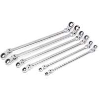 Gearwrench 86830 90-Tooth 12 Point Metric GearBox Double Ratcheting Wrench Set, Flex Head, 6 Pieces, Metric