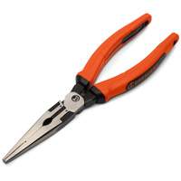 Crescent Z6548CGR-06 Z2 Long Nose Plier with Dual Material Grip Rawhide Handle, 8" L