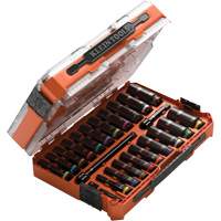 Klein Tools 65121IMPCT Jeu de douilles KNECT, 23 Mcx, Chocs, Prise de 3/8", Profond