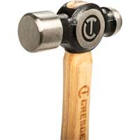 Crescent CHWBP24 Ball Pein Hammer, 24 oz. Head Weight, Polished Face, Wood Handle