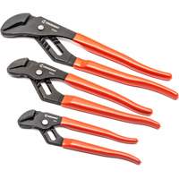Crescent RT200SET3-05 Straight Jaw Dipped Handle Tongue & Groove Plier Set, 3 Pieces
