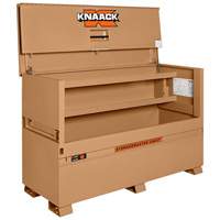 Knaack 90-KL Model 90 Piano Box with Padlock, 72" W x 30" D x 49" H, Tan