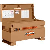 Knaack 42-KL Model 42 Jobsite Chest with Padlock, 42" x 19" x 23-3/8", Steel, Tan