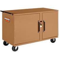 Knaack 58-KL &eacute;tabli roulant robuste mod&egrave;le 58 avec cadenas, 54-1/4" la x 37-3/10" h x 26" p