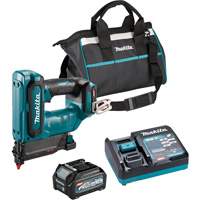 Makita PT001GA102 40Vmax XGT Brushless 1-3/8" 23 ga Pin Nailer Kit, 40 V, Lithium-Ion