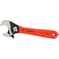 Crescent AT24CVS Adjustable Wrench, 4" L, 1/2" Max Width, Black Oxide