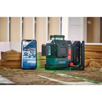 Bosch GLL330-80CGL 360 Connected Green-Beam Three-Plane Leveling and Alignment Laser