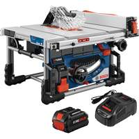Robert Bosch GTS18V-08N14 PROFACTOR 18V 8-1/4 In. Portable Table Saw Kit, 18 V, 5500 RPM