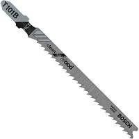Robert Bosch T101B Jigsaw Blade, Carbon Steel, T-Shank, 4" L, 10 TPI