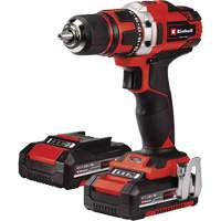 Einhell 4513979 Cordless Drill/Driver Kit, Lithium-Ion, 18 V, 1/2" Chuck, 354 in-lbs Torque