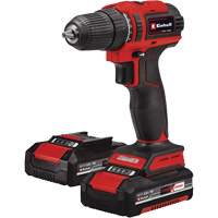 Einhell 4514351 Cordless Drill/Driver Kit, Lithium-Ion, 18 V, 3/8" Chuck, 354 in-lbs Torque
