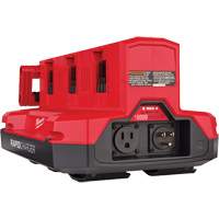 Milwaukee 48-59-1817 Chargeur rapide M18 &agrave; six baies en guirlande avec compatibilit&eacute; PACKOUT, 18 V, Lithium-ion
