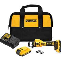 DEWALT DCE555D2 Ensemble d'outil de d&eacute;coupage sans balai pour cloison s&egrave;che MAX* XR (2.0Ah)
