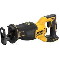 DEWALT DCS382B MAX* XR&reg; Brushless Cordless Reciprocating Saw (Tool Only), 20 V, Lithium-Ion Battery