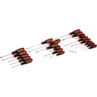 Crescent CSDS20PCSET Jeu de tournevis &agrave; double mat&eacute;riaux, 20 mcx.