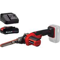 Einhell 4461010/4512131 Ponceuse-lime &agrave; courroie 18" sans fil avec batterie 2,5 Ah PXC et ensemble de d&eacute;part de chargeur