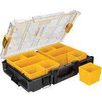 DEWALT DWST08040 Organisateur pleine grandeur TOUGHSYSTEM 2.0, 14-5/8" x 5-1/8", Noir/Jaune