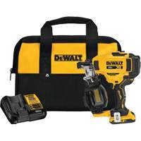 DEWALT DCN45RND1 Ensemble de cloueuse 15° sans fil pour bobine de toiture, 20 V, Lithium-ion