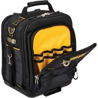 DEWALT DWST08025 Sac &agrave; outils compact TOUGHSYSTEM 2.0, 1680 Denier, 25 pochettes, Noir