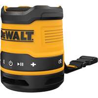 DEWALT DCR008 Mini haut-parleur Bluetooth rechargeable, Lithium-ion, 4 V