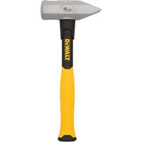 DEWALT DWHT56157 Marteau de forgeron fibre de verre, Poids de la t&ecirc;te 4 lb