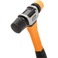 Gearwrench GWHST16 Soft Face Hammer, 16 oz. Head Weight, Plain Face, Solid Steel Handle, 12-1/4" L