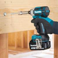 Makita DTD201Z LXT Brushless Impact Driver (Tool Only), 1/4", 1860 in.lbs. Max. Torque, 18 V, Lithium-Ion