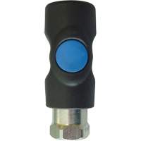 Topring 20.415 TOPQUIK S1 Industrial Quick Coupler, Polyester Composite/Stainless Steel, 1/4", Female NPT, 174 PSI