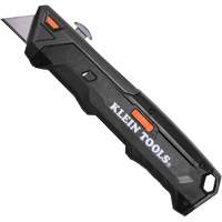 Klein Tools 44308 Auto-Loading Retractable Knife with Dual-Sided Blade Magazine, Steel, Plastic Handle