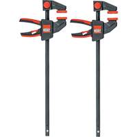 Bessey EHKM12-2PK Ensemble de serre-joints &agrave; g&acirc;chette, moyen format, 12" (304,8 mm)