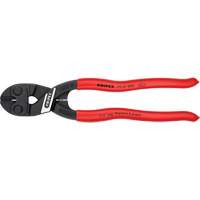 Knipex 71 31 200 SBA Coupe-boulons compact &agrave; levier d&eacute;multipli&eacute; CoBolt&reg; avec lame &agrave; encoche, 8" l, Coupe centrale