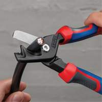 Knipex 95 12 225 SBA Coupe-c&acirc;bles StepCut&reg; XL avec poign&eacute;e KNIPEXTEND, 9"