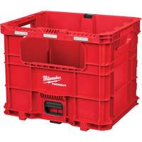 Milwaukee 48-22-8439 PACKOUT XL Crate, 15-3/4" x 18-5/8" x 15", Black/Red
