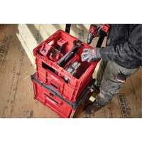 Milwaukee 48-22-8439 PACKOUT XL Crate, 15-3/4" x 18-5/8" x 15", Black/Red