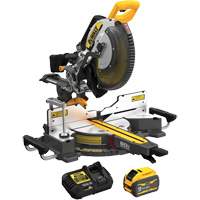 DEWALT DCS781X1 Brushless Cordless Double-Bevel Sliding Miter Saw Kit