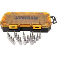 DEWALT DWMT73806 Jeu de douilles &agrave; embout avec DirectTorque, Prise 3/8", 17 mr