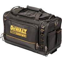 DEWALT DWST08350 ToughSystem&reg; 2.0 Dirt Repellent Jobsite Tool Bag, 1680 Denier, 50 Pockets, Black/Yellow