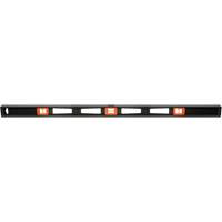 Johnson 3748 Heavy-Duty Contractor's Top-Reading Level, I-Beam, 4' L, Aluminum, 3, Non-Magnetic