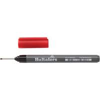 Hultafors 650320 Ink Deep-Hole Marker, Red, Marker
