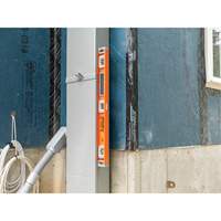 Johnson 1254-2400 Heavy-Duty Contractor's Level, I-Beam, 2' L, Aluminum, 3, Magnetic