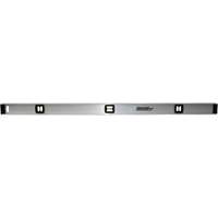 Johnson 1300-4800 Contractor's Level with Rule, I-Beam, 4' L, Aluminum, 3, Non-Magnetic