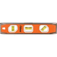 Johnson 1435-1000 Torpedo Level with GripTight V-Groove, 10" L, Aluminum, 3 Vials, Magnetic