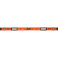 Johnson 1721-4800 Level with Protective End-Caps, Box, 4' L, Aluminum, 3, Magnetic
