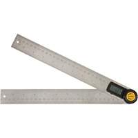 Johnson 1888-1100 Digital Angle Locator & Ruler, 11" L, Stainless Steel, 1/32" Graduations