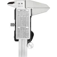 Johnson 1889-0600 Digital Caliper, 0.0005" (0.01 mm) Resolution, 0" - 6" (0 mm - 150 mm) Range